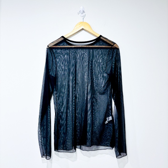 KOLLONTAÏ Landon black sheer top - Picture 10 of 10